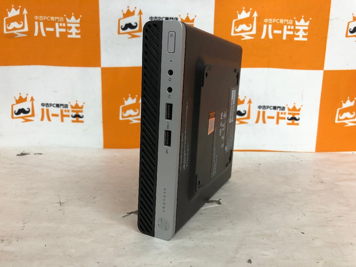 【ハード王】1円～/デスク/HP ProDesk400G4DM/Corei5-8500T/8GB/HDD無/9406-R13_画像1