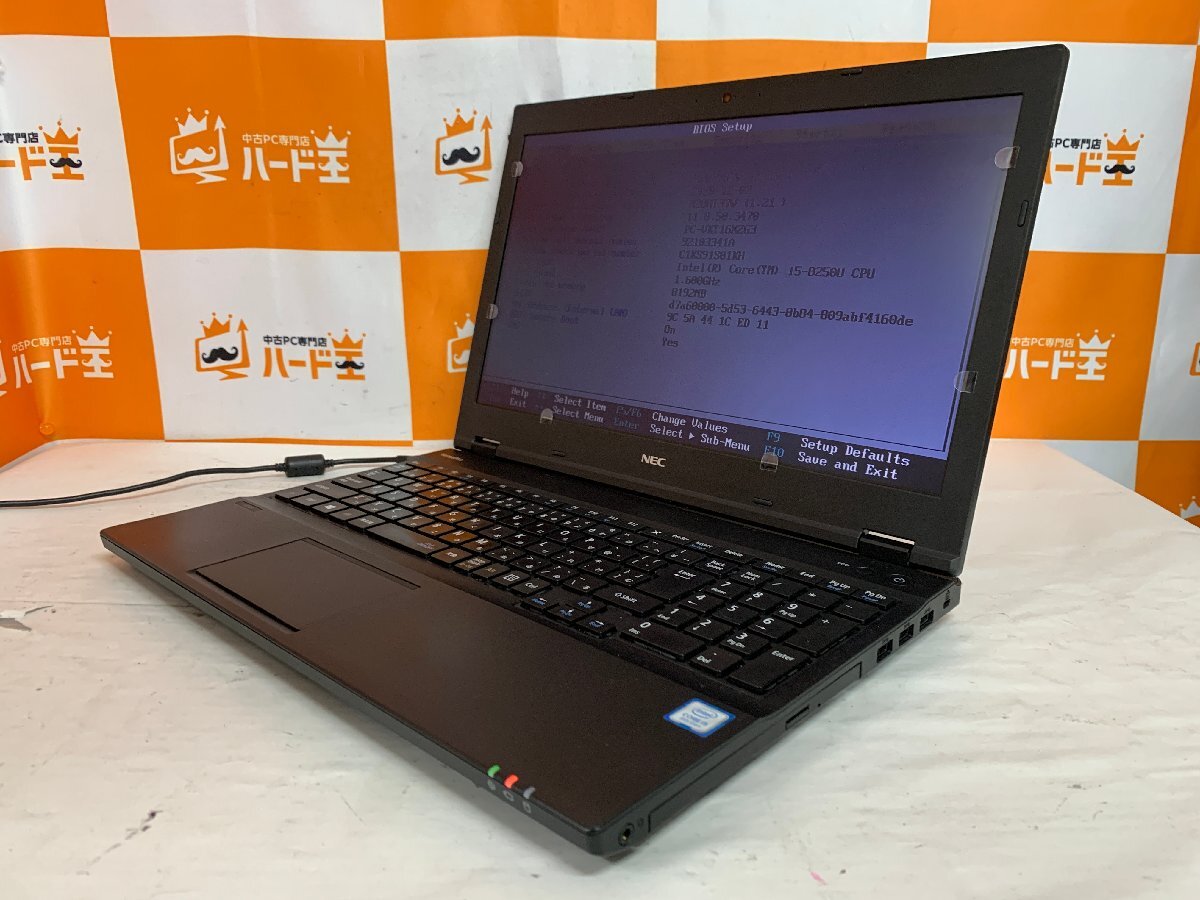 【ハード王】1円～/NEC VersaPro PC-VKT16XZG3/Corei5-8250U/8GB/ストレージ無/10957-H12_画像1