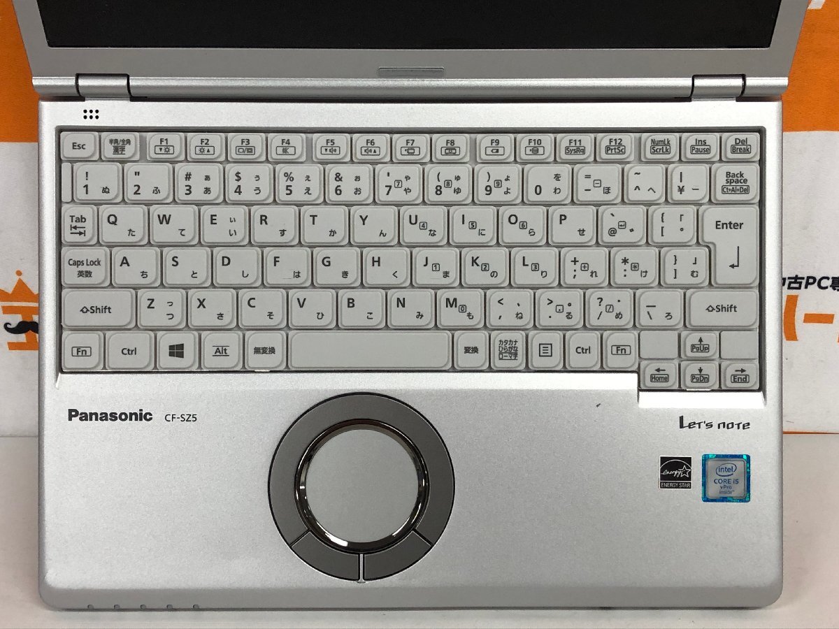 【ハード王】1円～/ノート/Panasonic Let's note CF-SZ5ADAKS/Corei5-6300U/4GB/ストレージ無/9423-G32_画像4