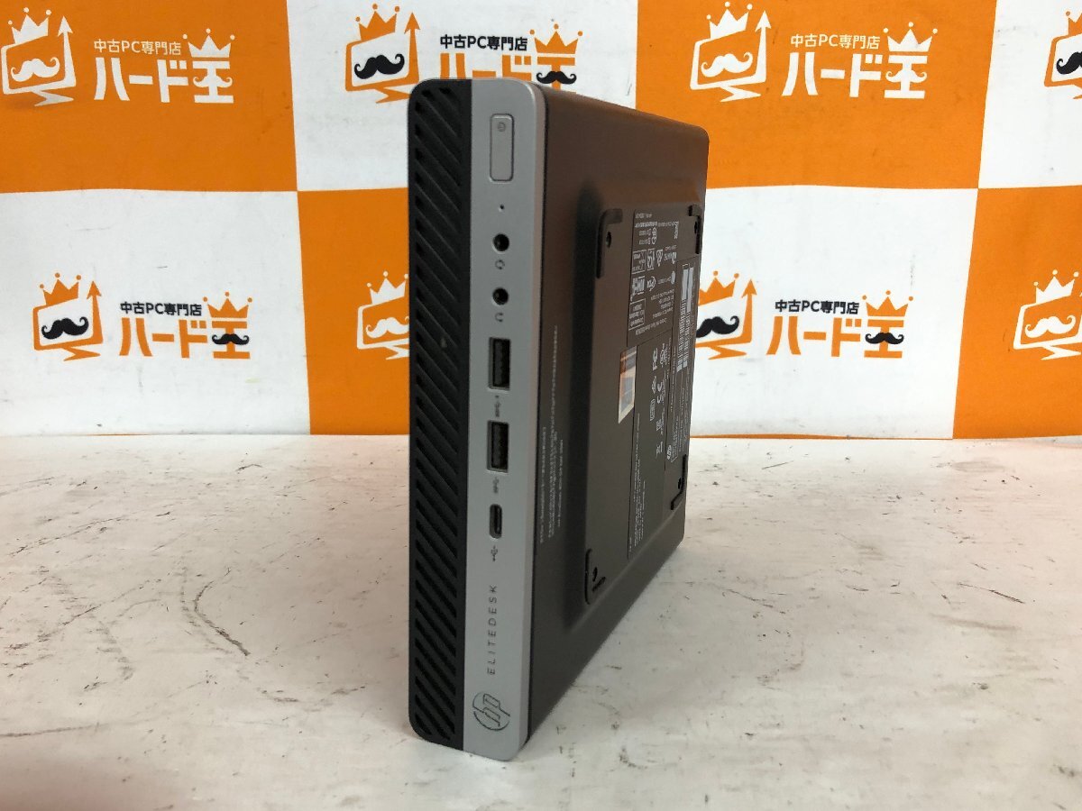 【ハード王】1円～/デスク/HP EliteDesk800G4DM35W/Corei5-8600T/8GB/ストレージ無/11756-R12_画像1