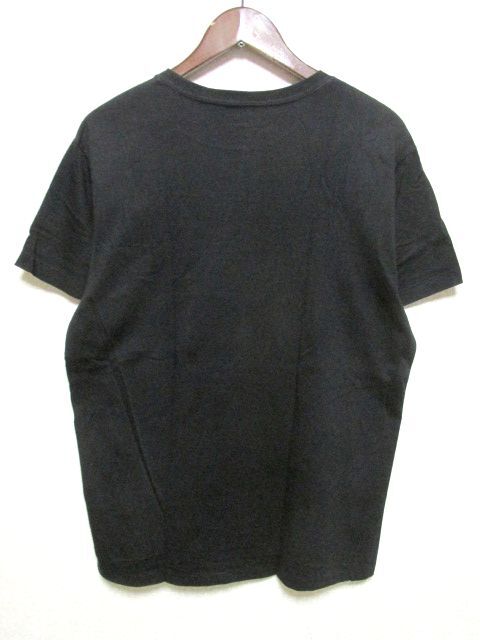 ★美品★RALPH LAUREN DENIM&SUPPLY 星条旗 半袖 Tシャツ L★ブラック 黒 ラルフローレン デニム&サプライ クルーネック 丸首 100%COTTON_画像2