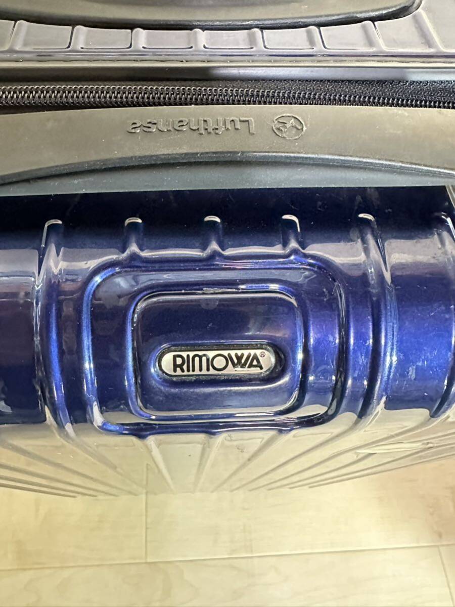 【ジャンク品】Lufthansa RIMOWA SALSA 4輪 _画像8