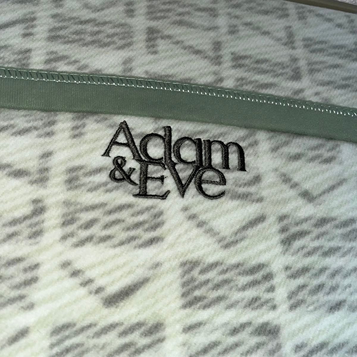 【新品】Adam&Eve 綿毛布 シングル 毛布 寝具