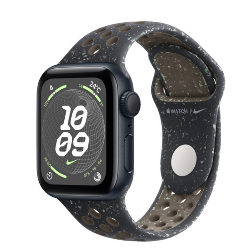  новый товар 1 иен старт AppleWatchSE(GPS модель ) no. 2 поколение 40mm midnight aluminium кейс midnight Sky Nike спорт частота 