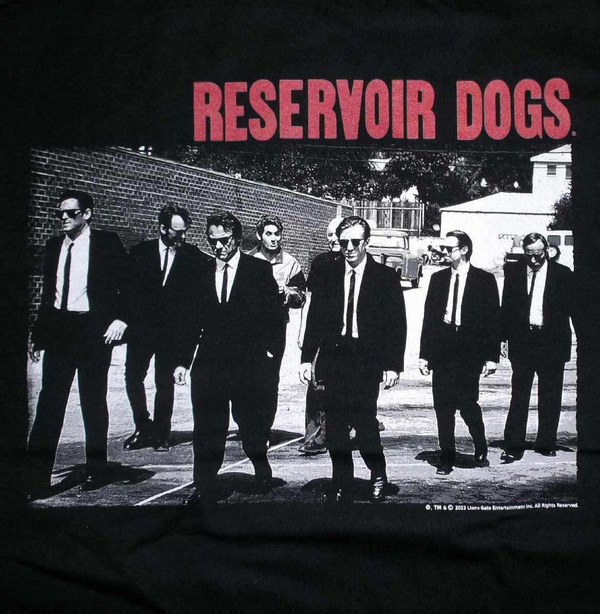 ★レザボア ドッグス Tシャツ RESERVOIR DOGS - XL 正規品 クエンティン タランティーノ kill bill pulp fiction ムービー_画像1