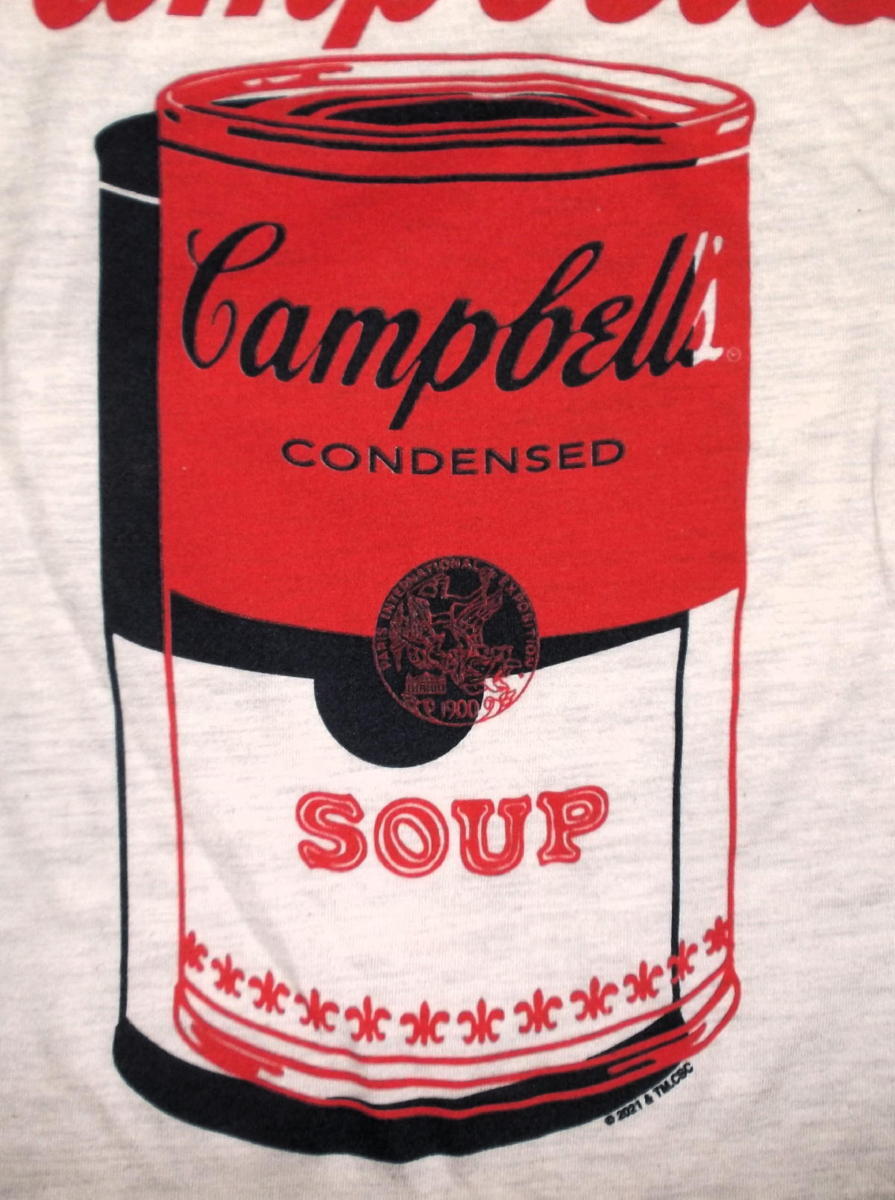 ★キャンベル スープ カンパニー Tシャツ CAMPBELLS - L 新品,正規品 カンパニー 企業ロゴ andy warhol pop art underground_画像3