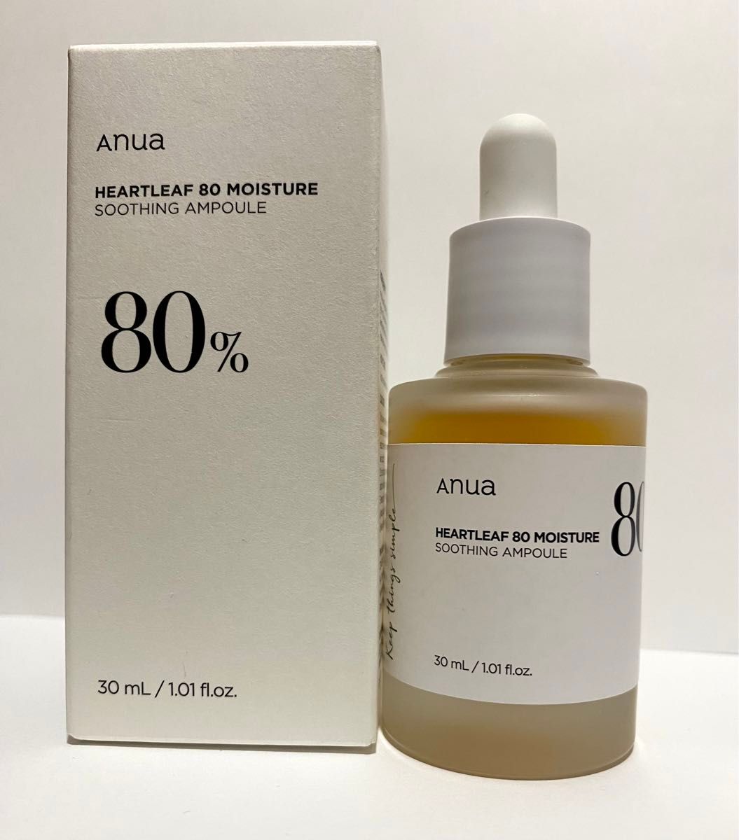 ANUA アヌア   ドクダミ80％水分アンプル30ml 美容液 セラム 保湿