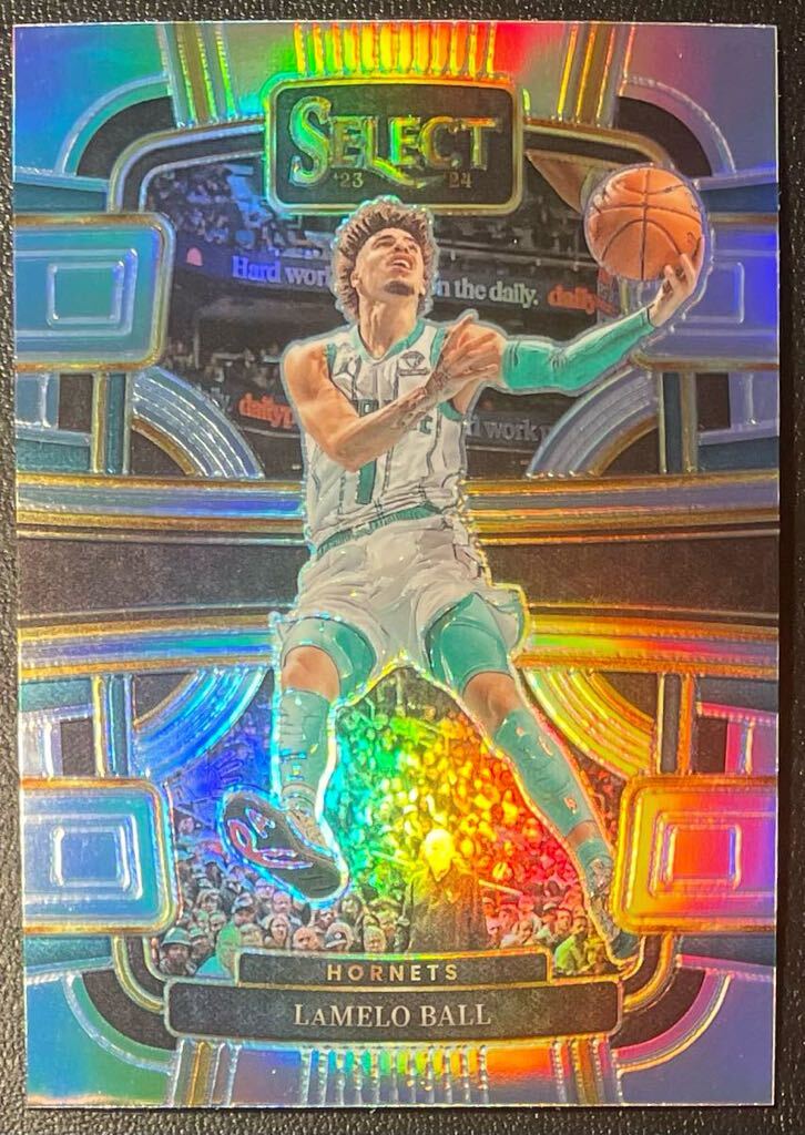 Lamelo Ball 2023-24 Select Silver Prizm SP Parallel Panini NBAの画像1