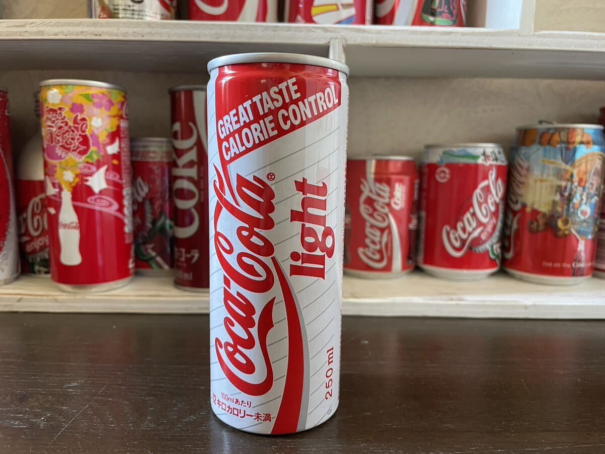 ★Coca-Cola Coke 昭和のコカコーラlightお試し価格缶　スリム缶　250ml リングプルトップ_画像3