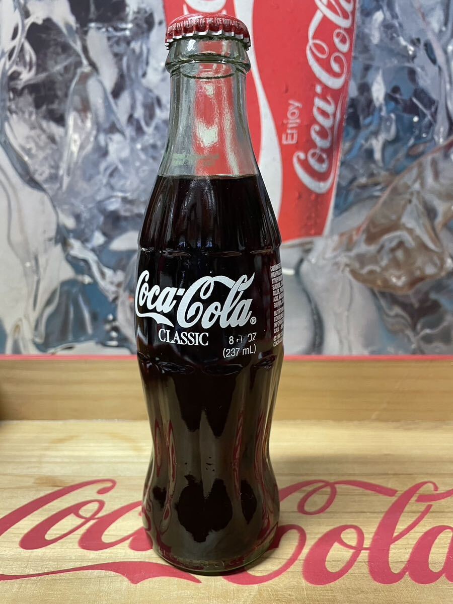 ★Coca-Cola Coke Coca-Cola 100周年記念　ガラスボトル　テキサス州　ヒューストン 237ml ボトル　未開栓　_画像3