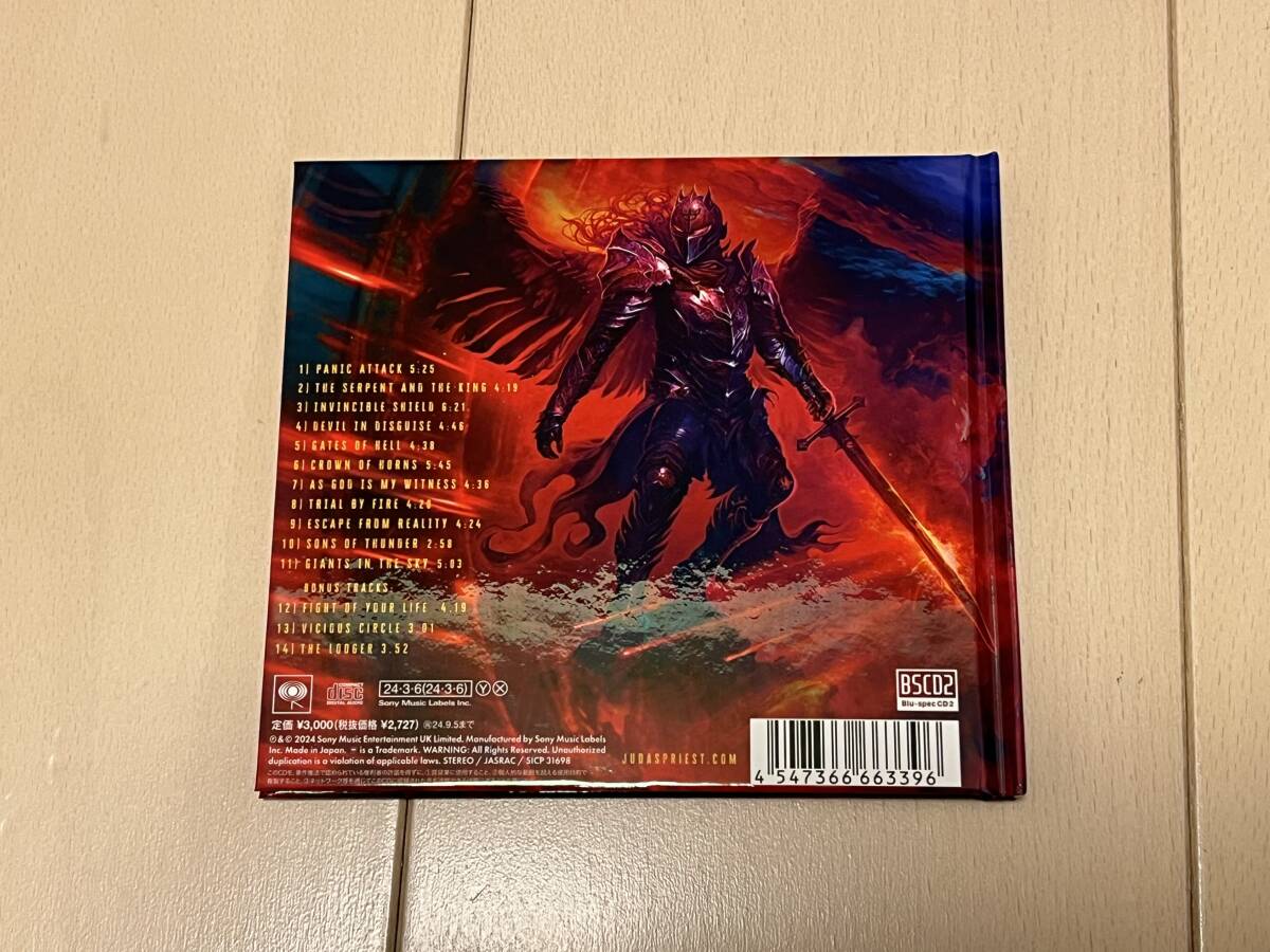 Judas Priest/Invincible Shield Deluxe Edition 国内盤新品同様！の画像4