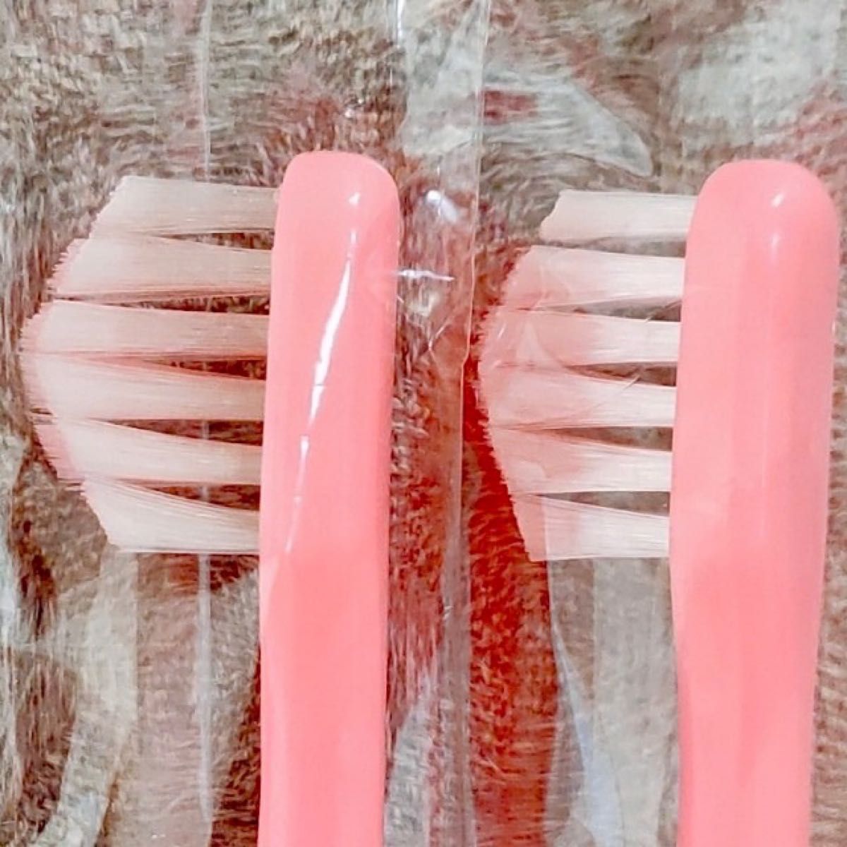 【新品】奇跡の歯ブラシ 子供用 ピンク 乳歯・仕上げ磨き用 公式正規品〔2本セット〕