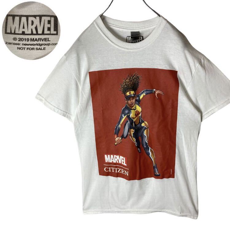 激レア！非売品MARVEL×CITIZENテニスプレイヤービッグプリントTシャツ