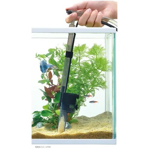 [ unused!] water instead . gravel cleaning . same time able to![ Mini auto cleaner ] outlet type automatic! tropical fish aquarium pump me Dakar goldfish Guppy 