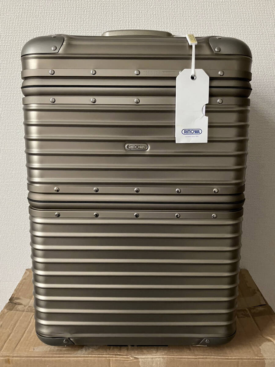 新品未使用品 RIMOWA TOPAS TITANIUM WINE CASE リモワ トパーズ チタニウム ワインケース _画像1