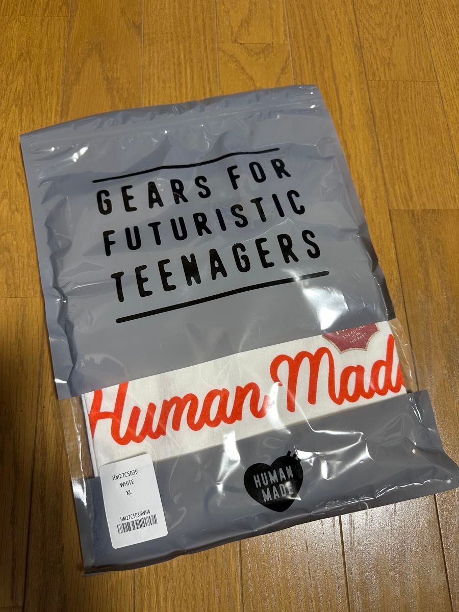 新品　未使用　ＸＬ　ヒューマンメイド　Tシャツ　HUMAN MADE トラ　プリント