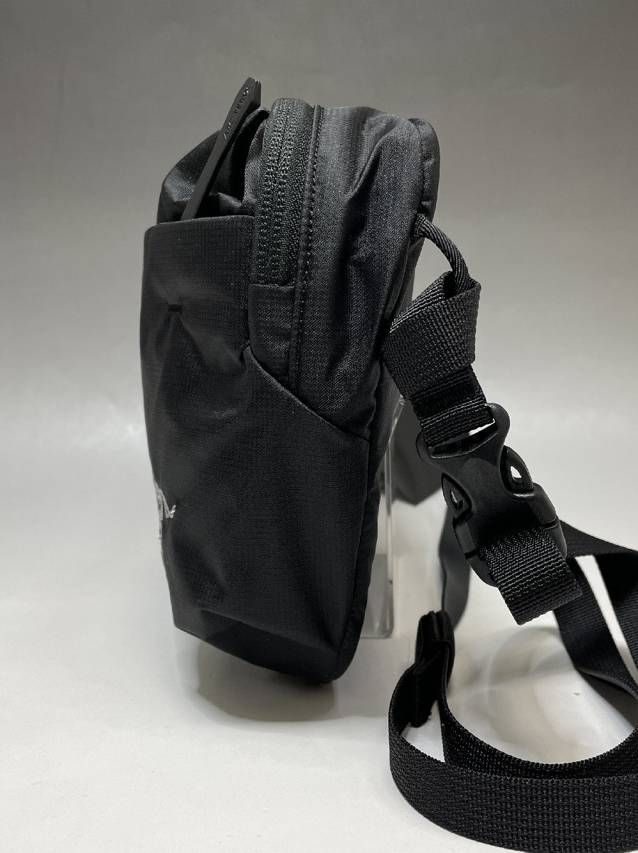  new goods Arc'teryx hili Ad 6L Cross body bag black X000007973 waist bag Cross bag body bag men's quality seven 