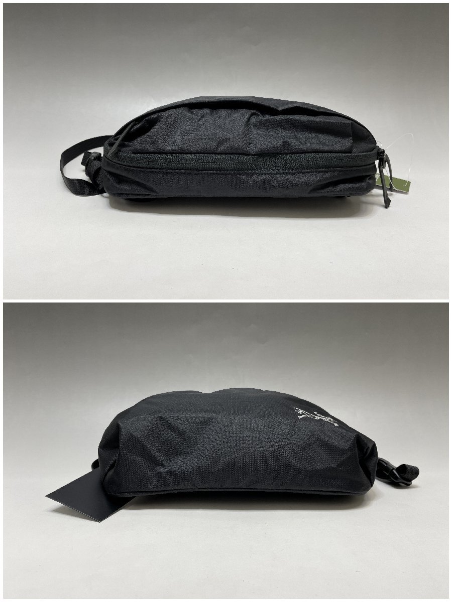  new goods Arc'teryx hili Ad 6L Cross body bag black X000007973 waist bag Cross bag body bag men's quality seven 