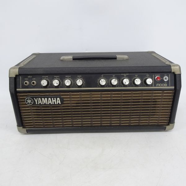 tyom 1350-1 537 YAMAHA ヤマハ BASS ベースアンプ F100B 音響機器 機材 通電確認OK_画像2