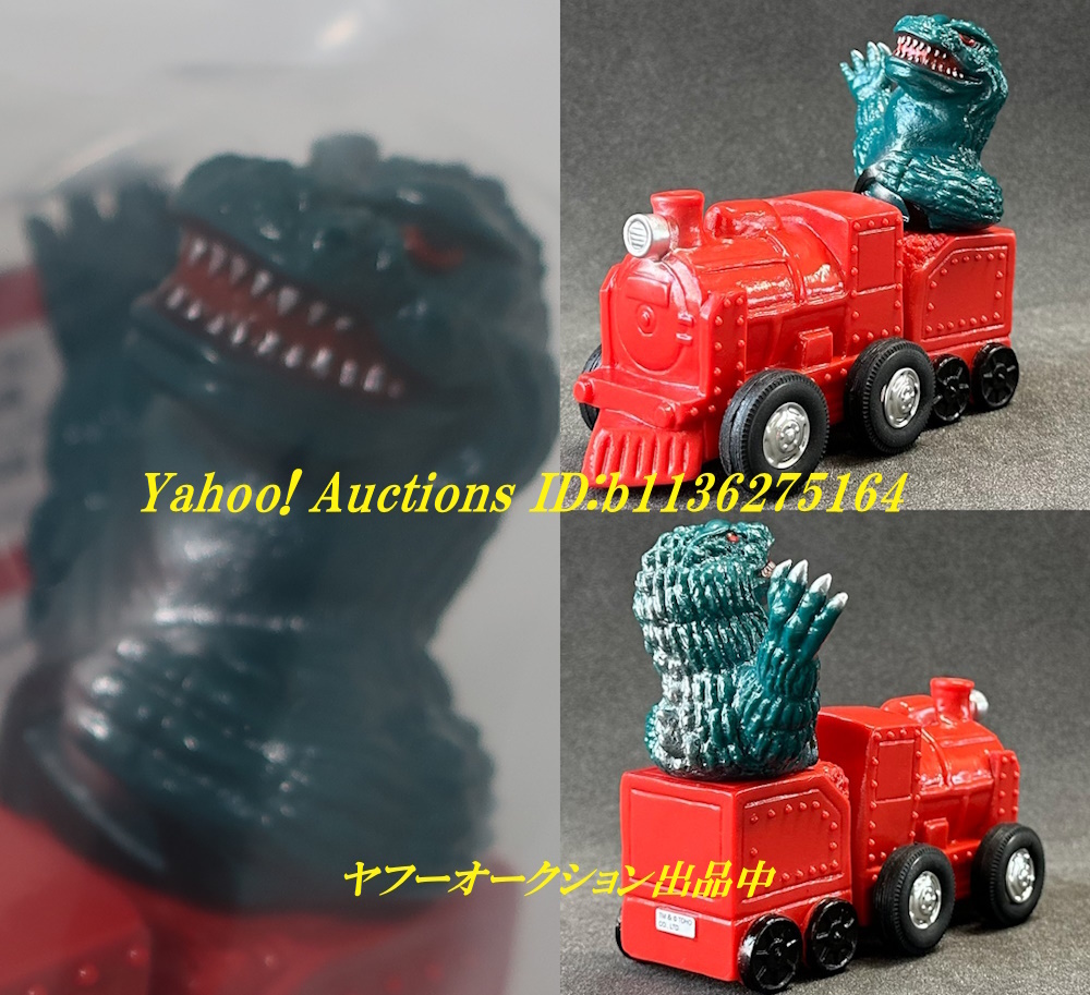 サルジルシ★ゴジラ WackyRaces series 1 (Godzilla/Hedorah/JET JAGUAR)★ワッキー怪獣レーシング 1期 全3種set/トイグラフ/M1号/BULLMARK