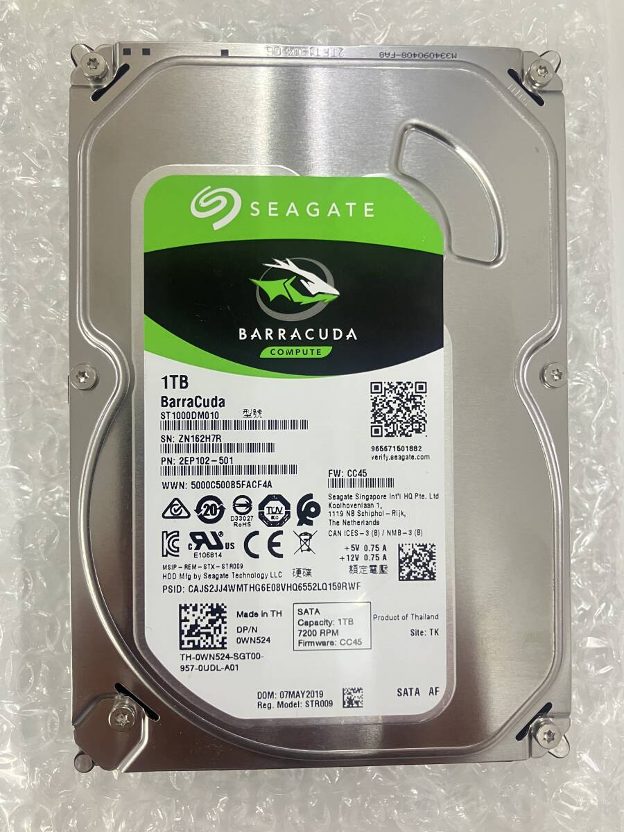 ★ HITACHI 1台 Seagate 3台 1.0TB SATA HDD 計4台セット ★_画像8