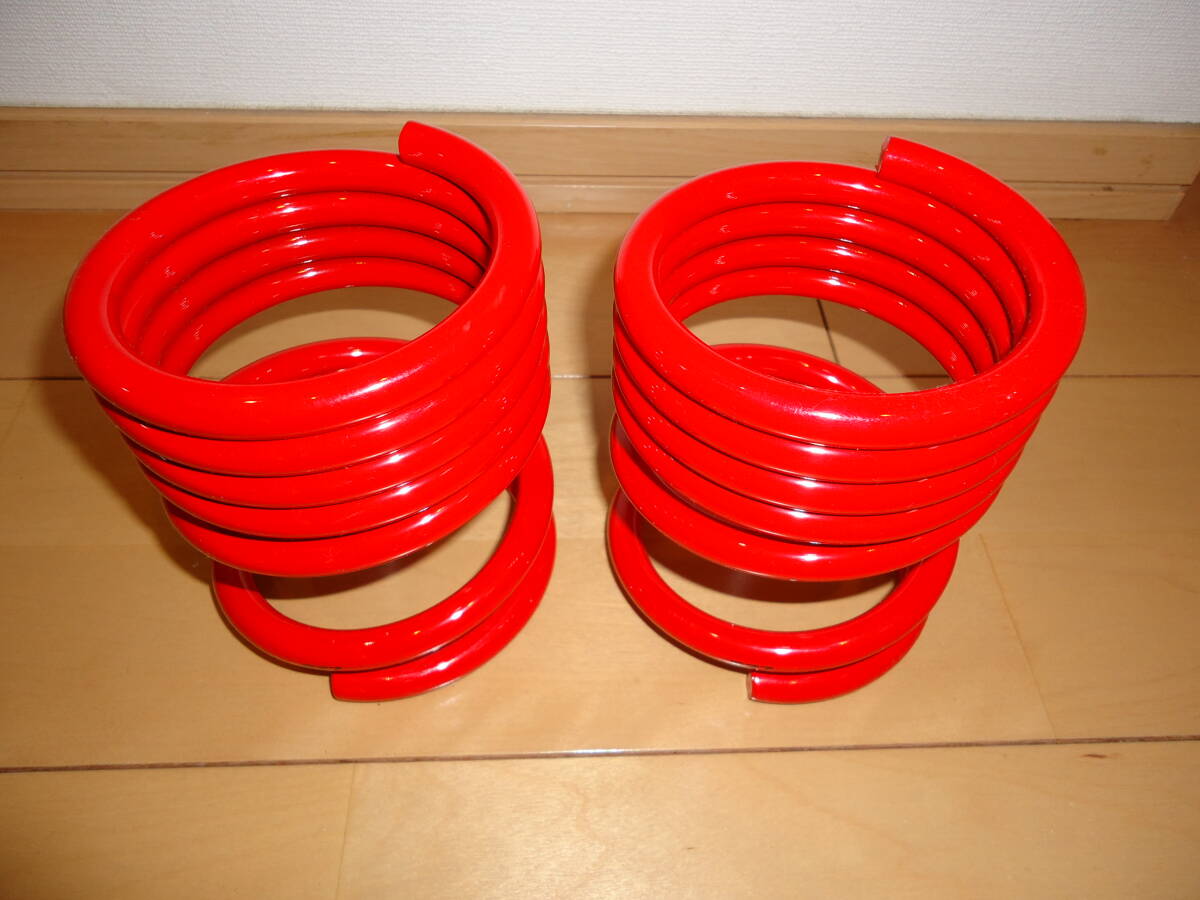  over Tec HE22S Lapin MH34 Wagon R MJ34 flair rear strengthen Short suspension spring rate 7 kilo free length 120mm red 