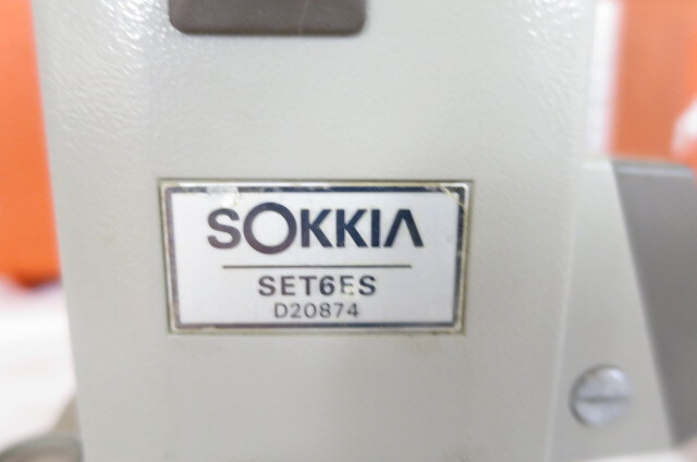 ⑧ ソキア SOKKIA SET6ESトータルステーション 測量 測定器 2台セット 7005151211_画像4