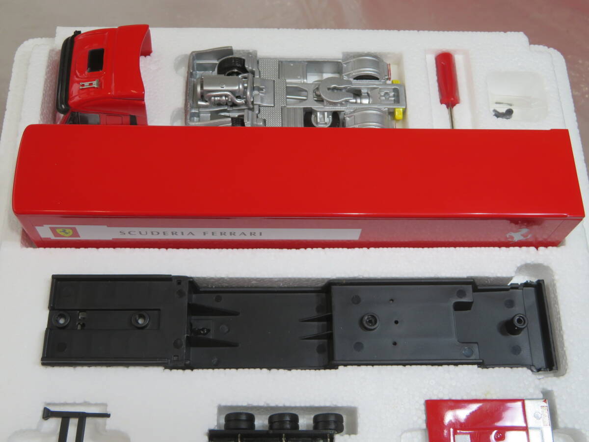 A【玩具】　京商　フェラーリ　F1 トランスポーター 1/64　IVECO LD-Ferrari first GP 2002　ダイドー 懸賞品 非売品　kyosho　保管品_画像4