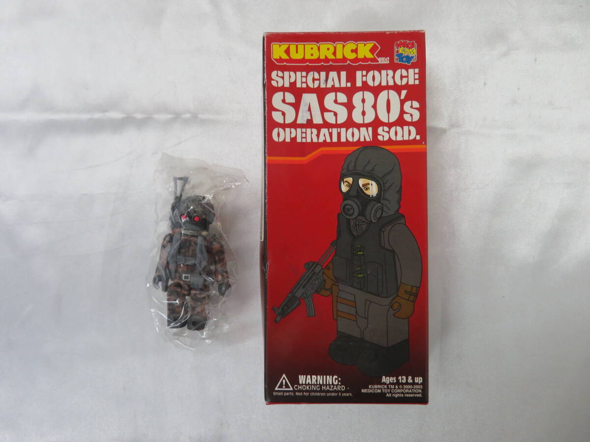 【KUBRICK】 Special No.66 SPECIAL FORCE [SAS 80’s operation sqd.] (4体セット+1体)5体 キューブリック 保管品の画像1