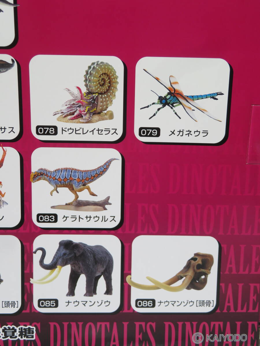 A【玩具】 UHA味覚糖 チョコラザウルス 第4弾 チョコラザウルス 4 フィギュア コレクションボックス 海洋堂 訳あり保管品の画像10