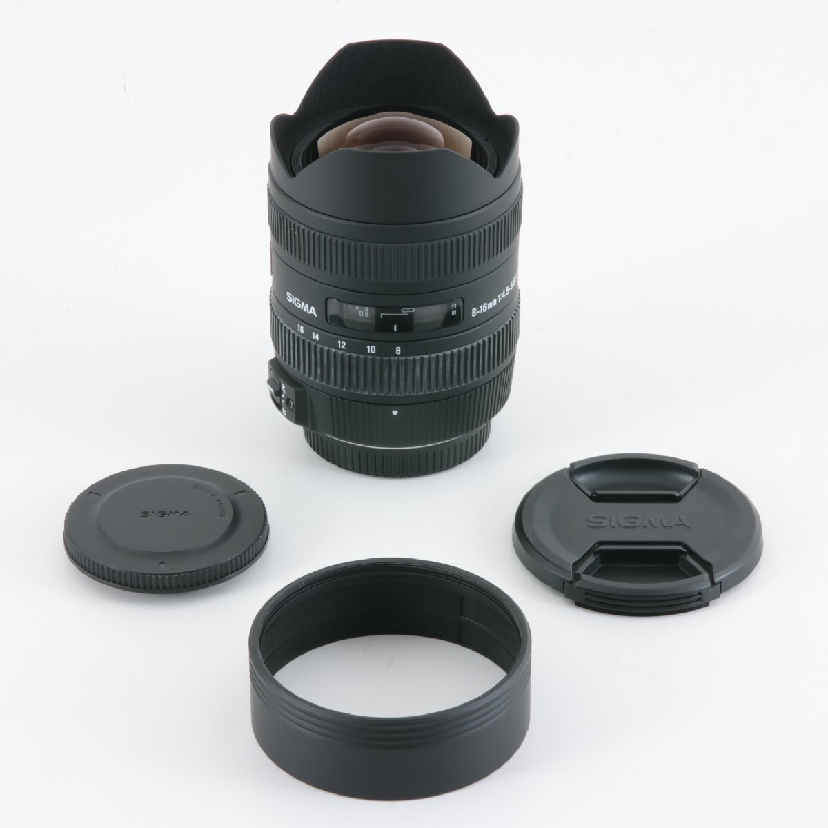 1 jpy ~ SIGMA Sigma lens 8-16mm F4.5-5.6 DC HSM Canon for [ operation not yet verification goods ]