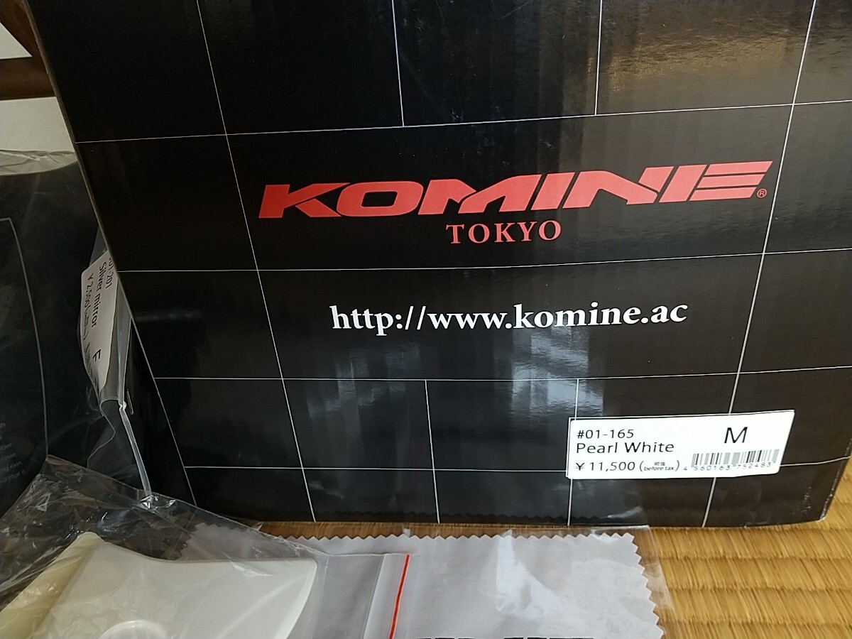 не использовался Komine шлем 01-165HK-165e-laM размер защита приложен 
