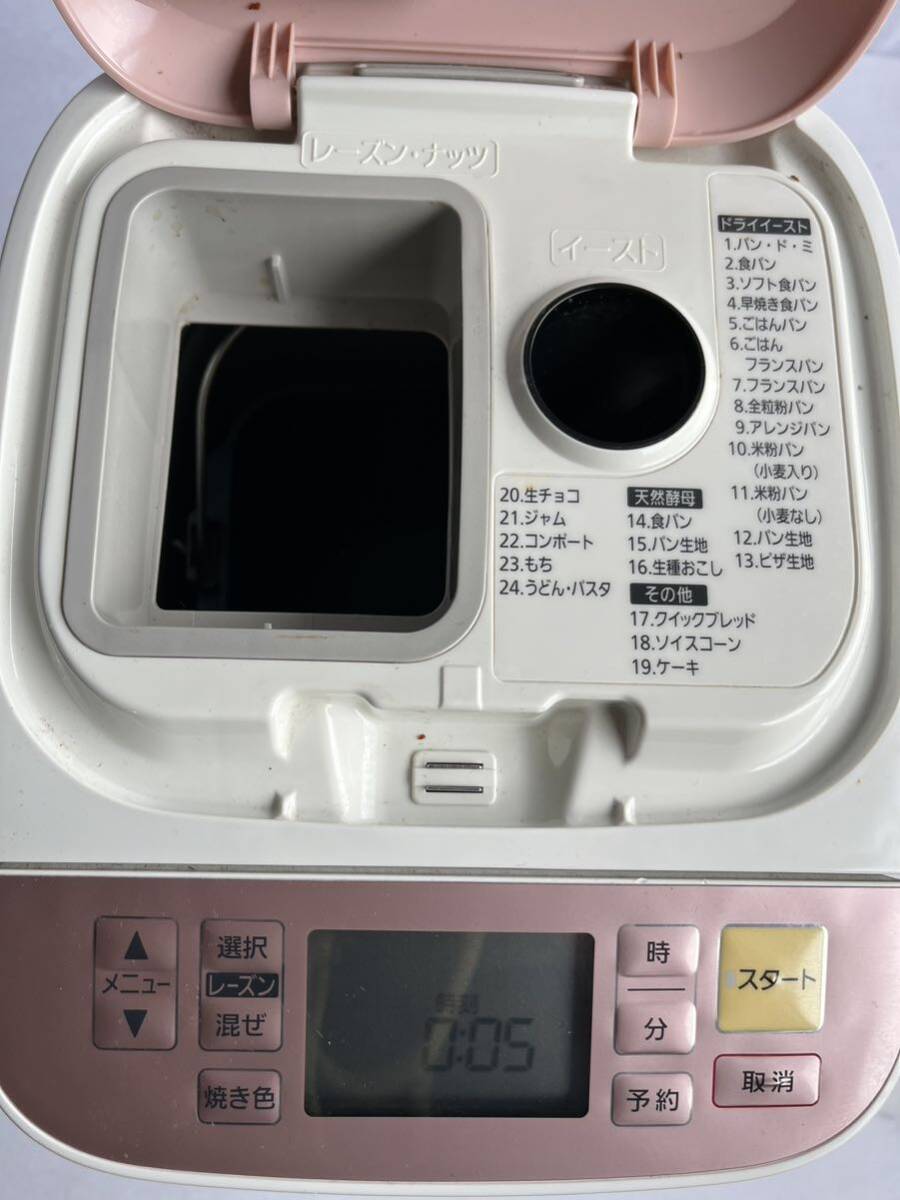 え-170 Panasonic SD-BM1000 パン焼き機 2014年製 ホームベーカリー 家電 中古 通電確認済み 140サイズ_画像2