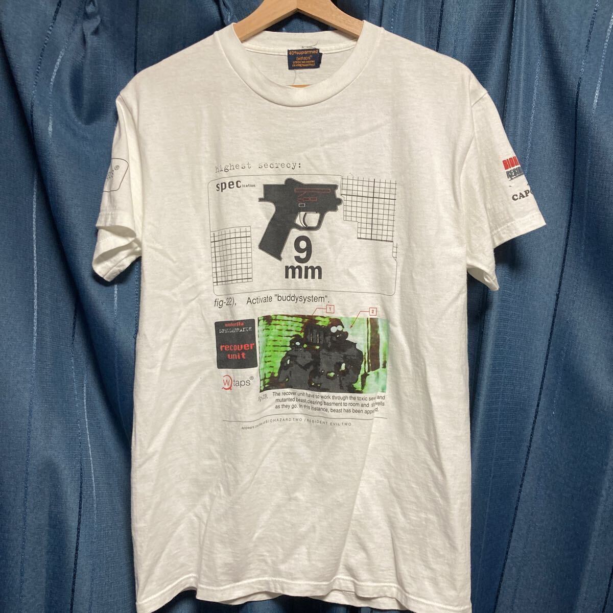 90's (w)taps × CAPCOM BIOHAZARD 2 Tシャツ Yahoo!オークション - W)taps BIOHAZARD2 CAPCOM コラボ Tシャツ