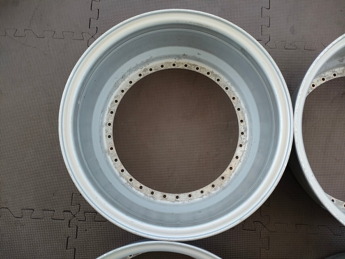 BBS 16inch 5.5J 純正 インナーバレル 4枚 カスタム軽、コンパクトカー リバレル等に BBS RS 5.5×16 inner barrels for sale の画像8