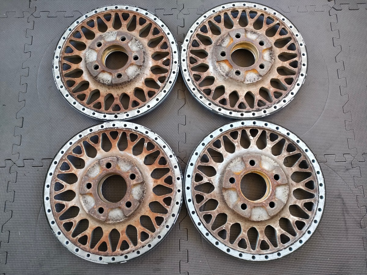 16inch BBS RS174 4枚 pcd 5×114.3 旧NISSAN用ハブ径73mm faces for sale NISSAN Y31 シーマ セドリック グロリア等に 