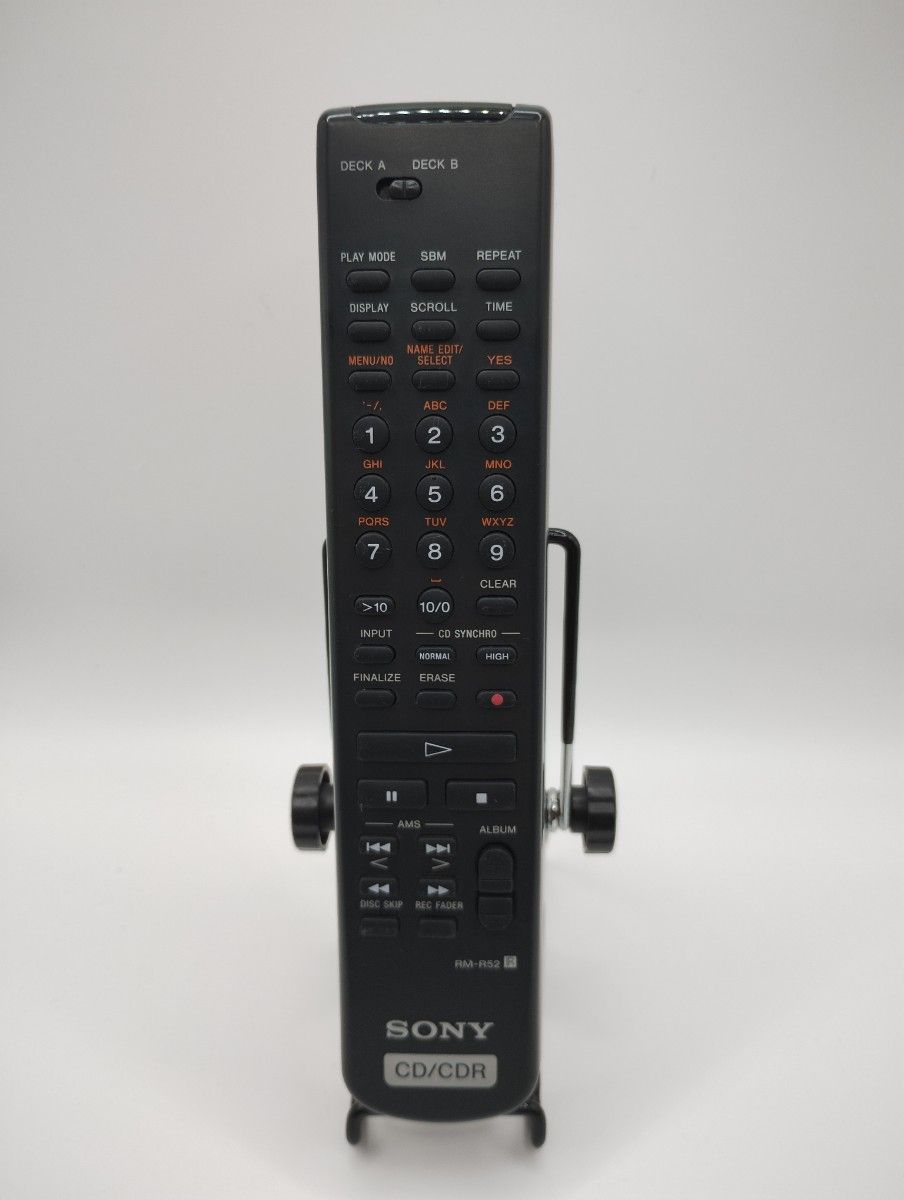 SONY　ソニー　オーディオ用リモコン　RM-R52 動作品動作確認済み