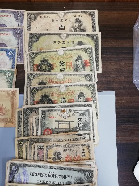0501B84　アジア　紙幣　旧紙幣　BANKNOTE　おまとめ　中国　日本　_画像3