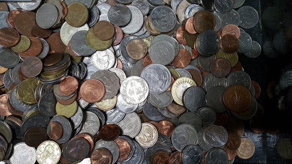 SP19　外国コイン、アメリカ、ユーロ、中国、韓国など小銭、雑銭　11,123g　11kg以上_画像7