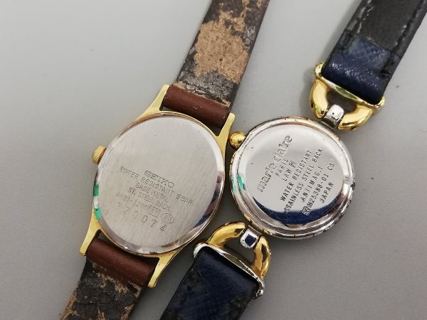 0503B26　時計　腕時計　ジャンク品　おまとめ　SEIKO　MARIECLAIRE　ALBA　ミッキーマウス_画像7