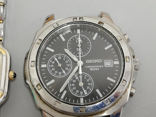 0503B18　時計　腕時計　ジャンク品　おまとめ　SEIKO　CITIZEN　バーバリー　RICOH　刻印あり_画像2