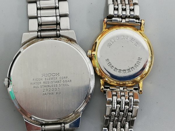 0503B18　時計　腕時計　ジャンク品　おまとめ　SEIKO　CITIZEN　バーバリー　RICOH　刻印あり_画像7