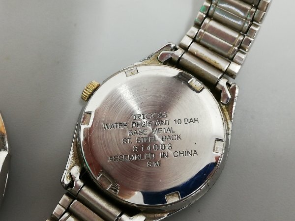 0503B15　時計　腕時計　ジャンク品　おまとめ　SEIKO　RICOH　CASIO　など_画像6