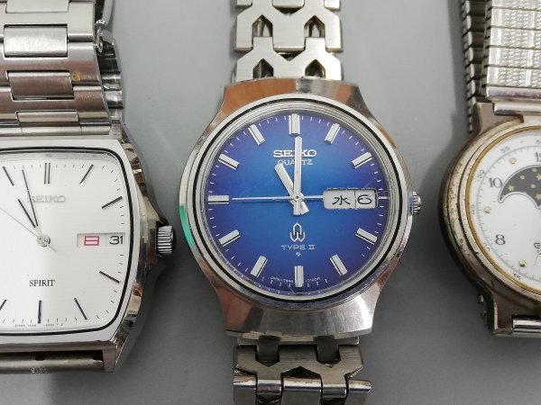 0503B68　腕時計　ジャンク品　おまとめ6点　CITIZENシチズン　SEIKOセイコー　など_画像4