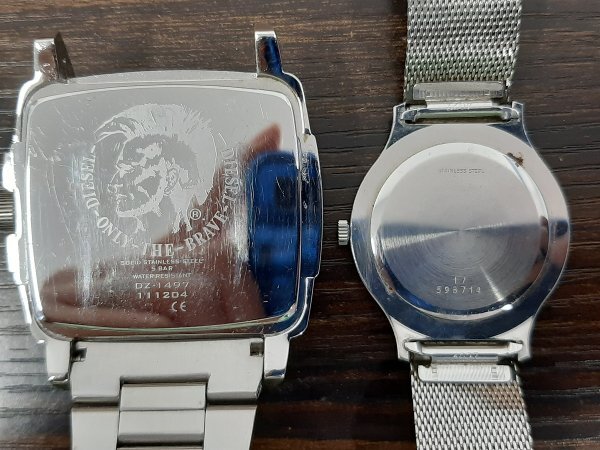 0503T64　腕時計　ジャンク品　おまとめ6点　LONGINES　DIESEL　など_画像6