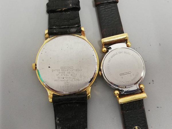 0503B50　時計　腕時計　ジャンク品　おまとめ　SEIKO　CYMA　OPEL　刻印あり_画像7