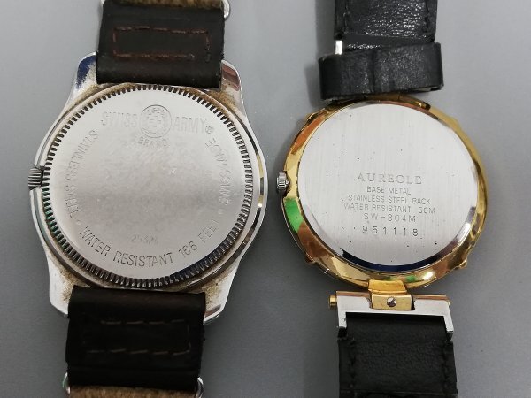 0503B259　時計　腕時計　ジャンク品　おまとめ　SWISSARMY　AUREOLE　BUREN　SEIKO　など_画像6