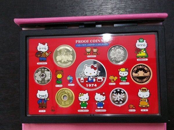 0503S23 Япония памятная монета устойчивый деньги комплект . суммировать GeGeGe no Kintaro аниме .50 годовщина Hello Kitty рождение 30 годовщина 