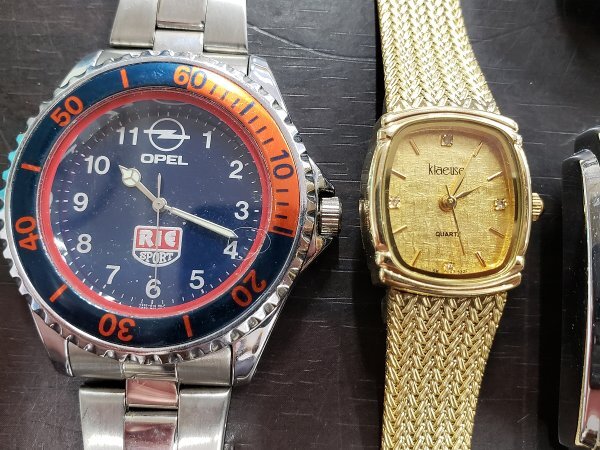 0503M42　時計　腕時計　懐中時計　ジャンク品　おまとめ　OPEL　KLAEUSE　アニエスベー　CHENXI　SEIKO_画像7