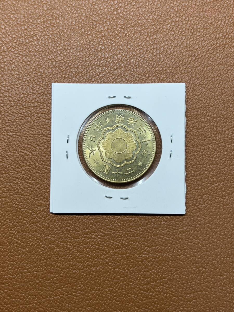 [ old coin .] large Japan ... prefecture * Meiji three 10 year issue two 10 . gold coin collector discharge goods 
